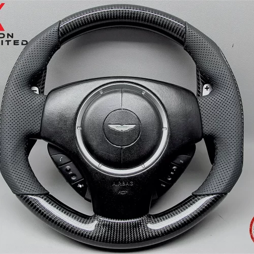 Aston Martin DB9 DBS Rapide Vantage Virage No Ring Carbon Fiber Steering Wheel v.2