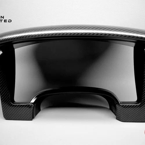 Ford Raptor SVT 2010-2014 Gloss Finish Carbon Fiber Speedometer Cluster Top Trim