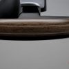 Mercedes W223 S500 S580e S580 & Maybach S580 S680 Heated & Distronic Plus Matte Satin Finish Natural Grain Walnut Wood Veneer with Aluminum Lines Steering Wheel